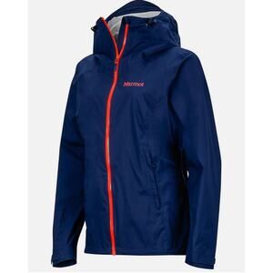 Marmot Magus Rain Coat JAcket Size Large Womens Navy